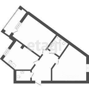 Продается 2-комн. квартира, 85,9 м²