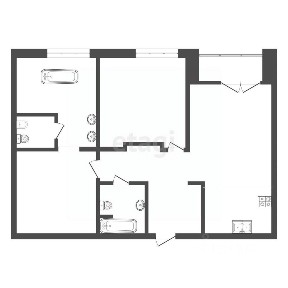 Продаются 2-комн. апартаменты, 84,5 м²