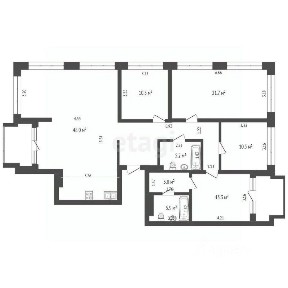 Продается 4-комн. квартира, 131,1 м²