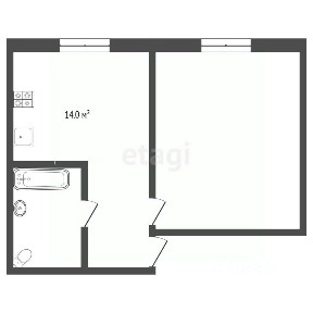 Продается 1-комн. квартира, 32,2 м²