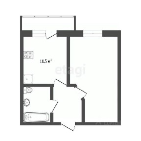Продается 1-комн. квартира, 37,3 м²