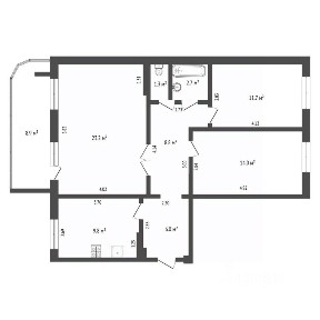 Продается 3-комн. квартира, 77,5 м²