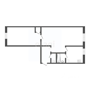 Продается 2-комн. квартира, 42,6 м²