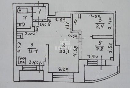 Сдается 2-комн. квартира, 60 м²