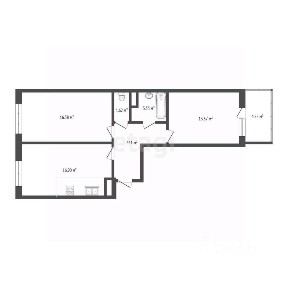 Продается 2-комн. квартира, 59,2 м²