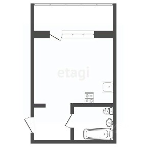 Продается студия, 33 м²