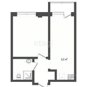 Продается 1-комн. квартира, 34,1 м²