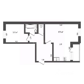 Продается 2-комн. квартира, 72 м²