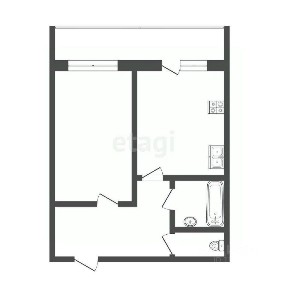 Продается 1-комн. квартира, 40,4 м²