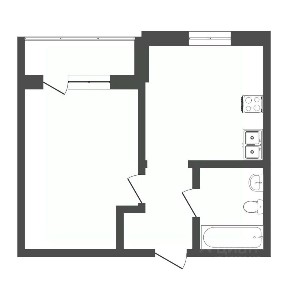 Продается 1-комн. квартира, 34,9 м²