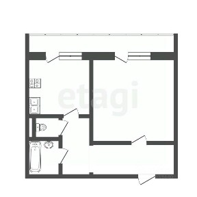 Продается 1-комн. квартира, 40,3 м²