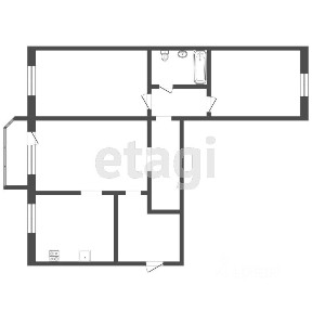 Продается 3-комн. квартира, 89 м²