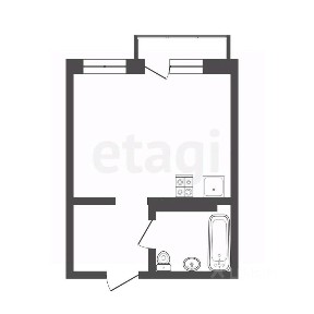 Продается студия, 29,2 м²