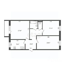 Продается 3-комн. квартира, 64 м²