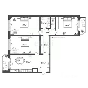 Продается 3-комн. квартира, 92,3 м²