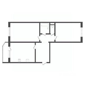 Продается 2-комн. квартира, 66,4 м²
