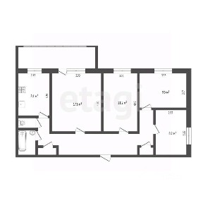 Продается 4-комн. квартира, 74 м²
