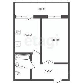 Продается 1-комн. квартира, 33 м²