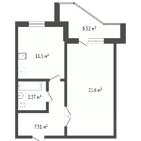 Продается 1-комн. квартира, 44 м²