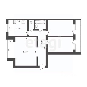 Продается 3-комн. квартира, 63,4 м²
