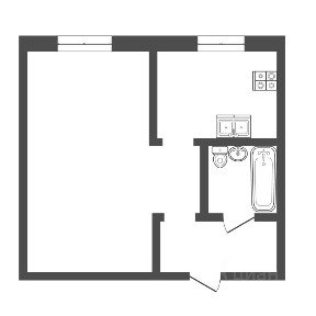Продается 1-комн. квартира, 28,9 м²