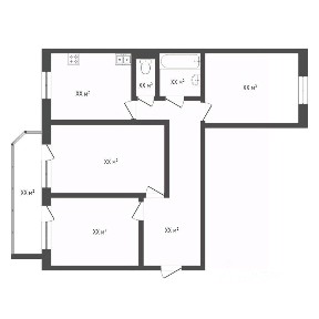 Продается 3-комн. квартира, 91,3 м²