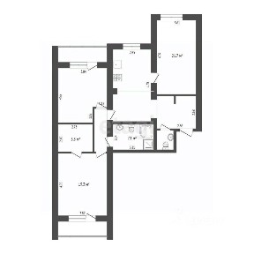 Продается 3-комн. квартира, 101 м²