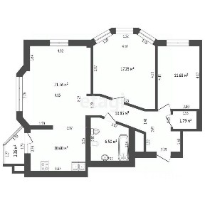 Продается 3-комн. квартира, 83,2 м²