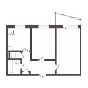 Продается 2-комн. квартира, 53,7 м²