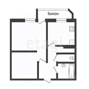 Продается 1-комн. квартира, 36,2 м²