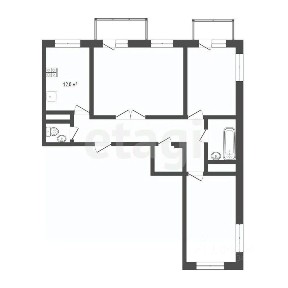 Продается 3-комн. квартира, 86,8 м²