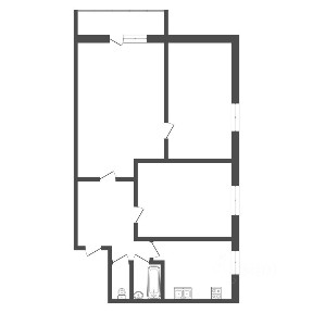 Продается 3-комн. квартира, 49 м²