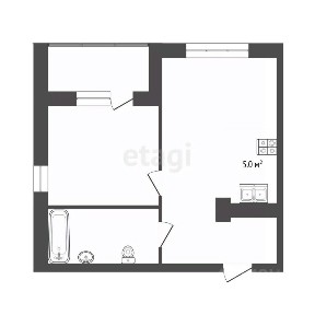 Продается 1-комн. квартира, 37,9 м²
