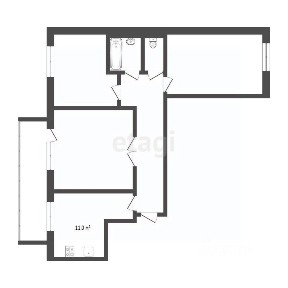 Продается 3-комн. квартира, 74,5 м²