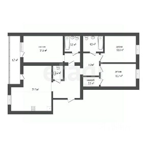Продается 3-комн. квартира, 90,5 м²