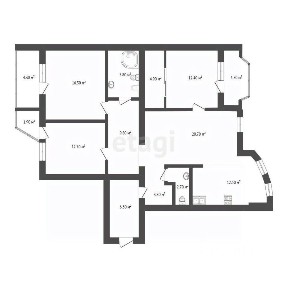 Продается 3-комн. квартира, 108 м²