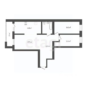 Продается 3-комн. квартира, 107,7 м²
