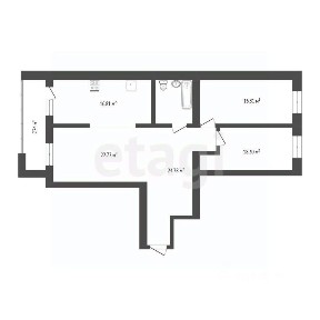 Продается 3-комн. квартира, 107,7 м²
