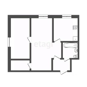 Продается 2-комн. квартира, 43 м²