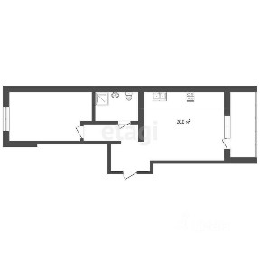 Продается 1-комн. квартира, 48,9 м²
