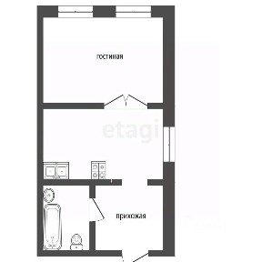 Продается 1-комн. квартира, 42,7 м²