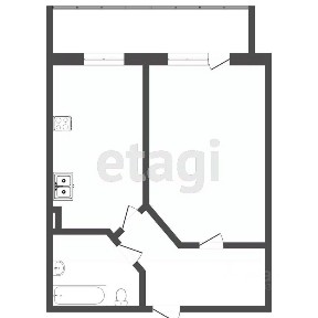 Продается 1-комн. квартира, 38,2 м²