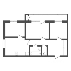 Продается 3-комн. квартира, 62 м²