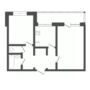 Продается 2-комн. квартира, 49,1 м²