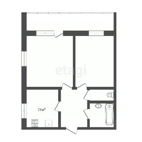 Продается 2-комн. квартира, 47,1 м²