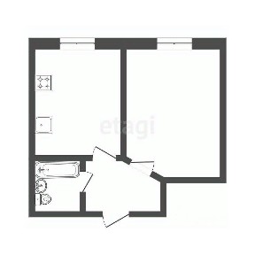 Продается 1-комн. квартира, 33,4 м²