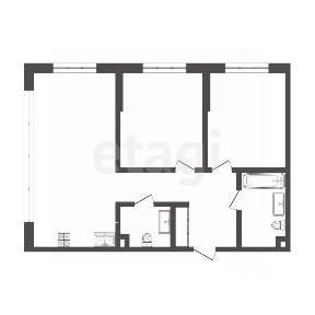 Продается 2-комн. квартира, 63,8 м²
