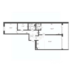Продается 3-комн. квартира, 84 м²