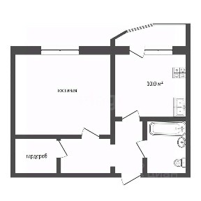 Продается 1-комн. квартира, 41 м²