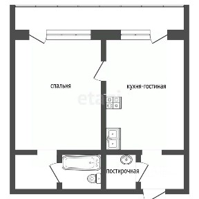 Продается 2-комн. квартира, 37 м²
